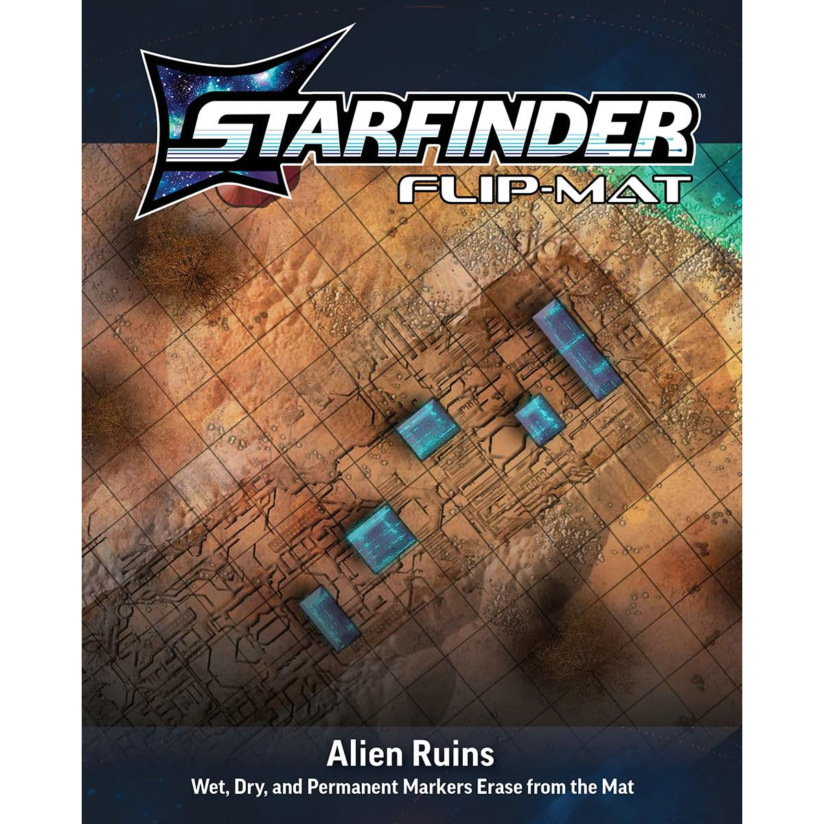STARFINDER FLIP MAT ALIEN RUINS