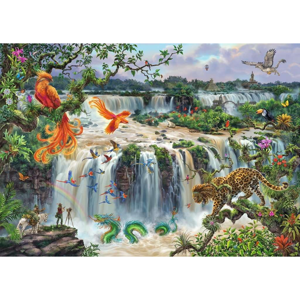 FANTASTIC WATERFALL OF IGUAZU 1000 PC PUZZLE