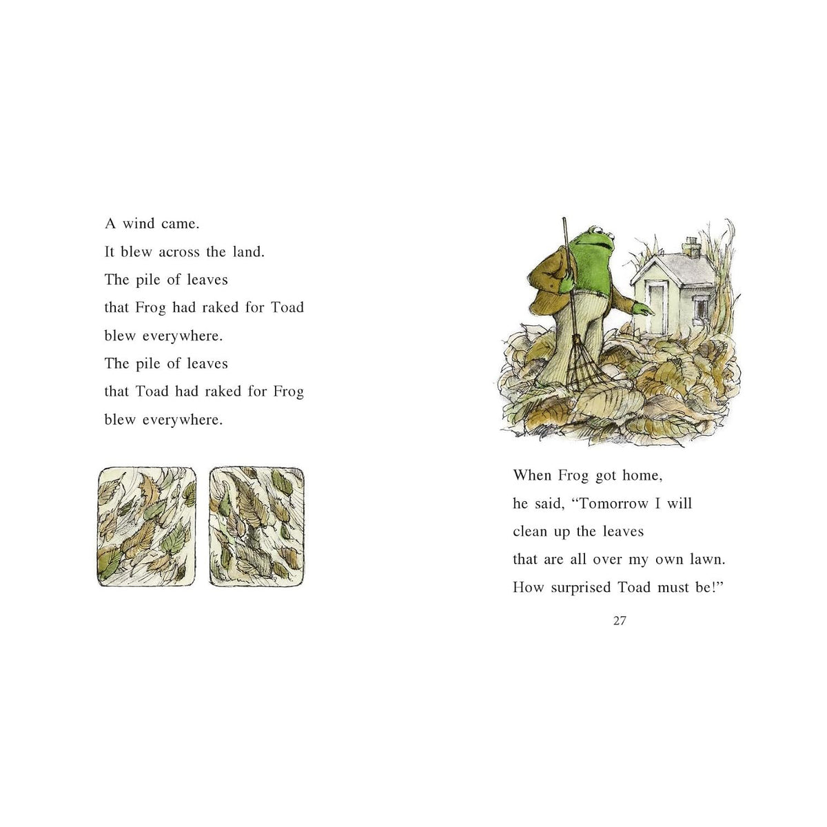 FALL DAYS WITH FROG AND TOAD: TWO CLASSIC STORIES CELEBRATING AUTUMN AND FRIENDSHIP BY ARNOLD LOBEL