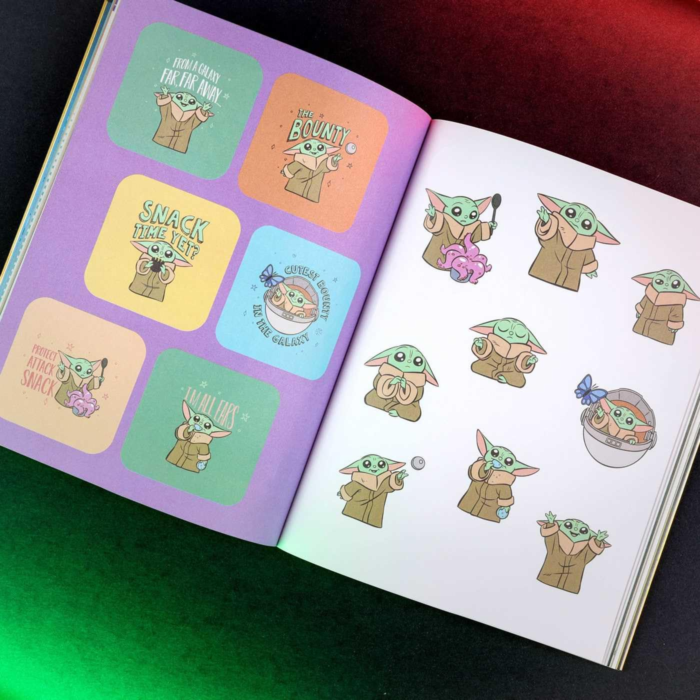 STAR WARS THE MANDALORIAN GROGU STICKERS