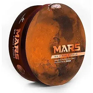 MARS ROUND JIGSAW PUZZLE 100 PIECES