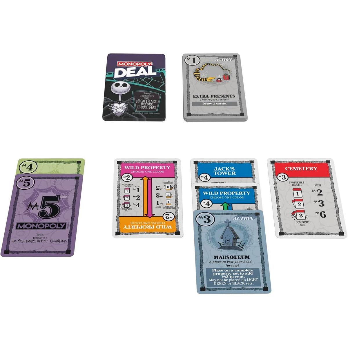 MONOPOLY DEAL: TIM BURTON'S THE NIGHTMARE BEFORE CHRISTMAS EDITION
