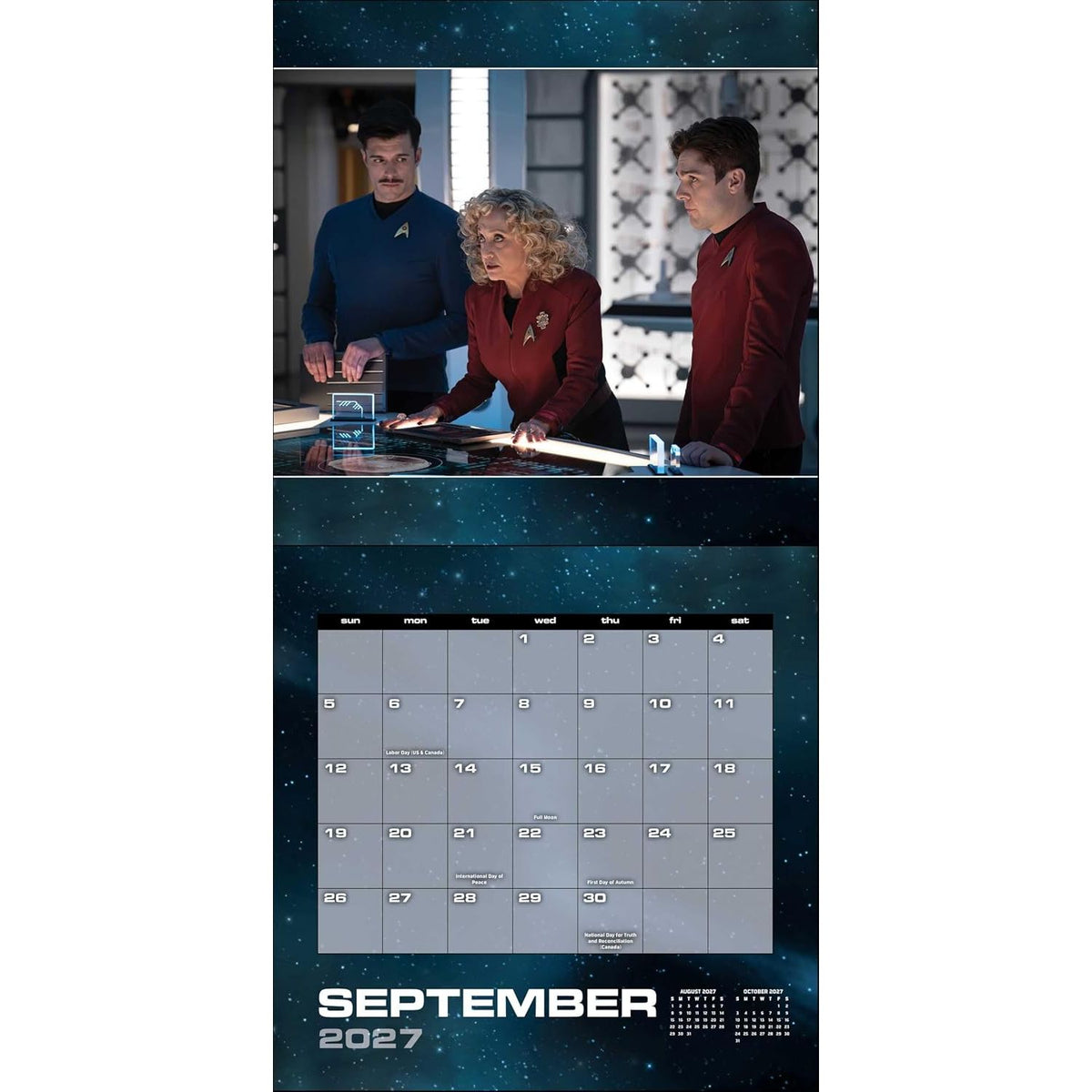 STAR TREK: STRANGE NEW WORLDS 2027 WALL CALENDAR