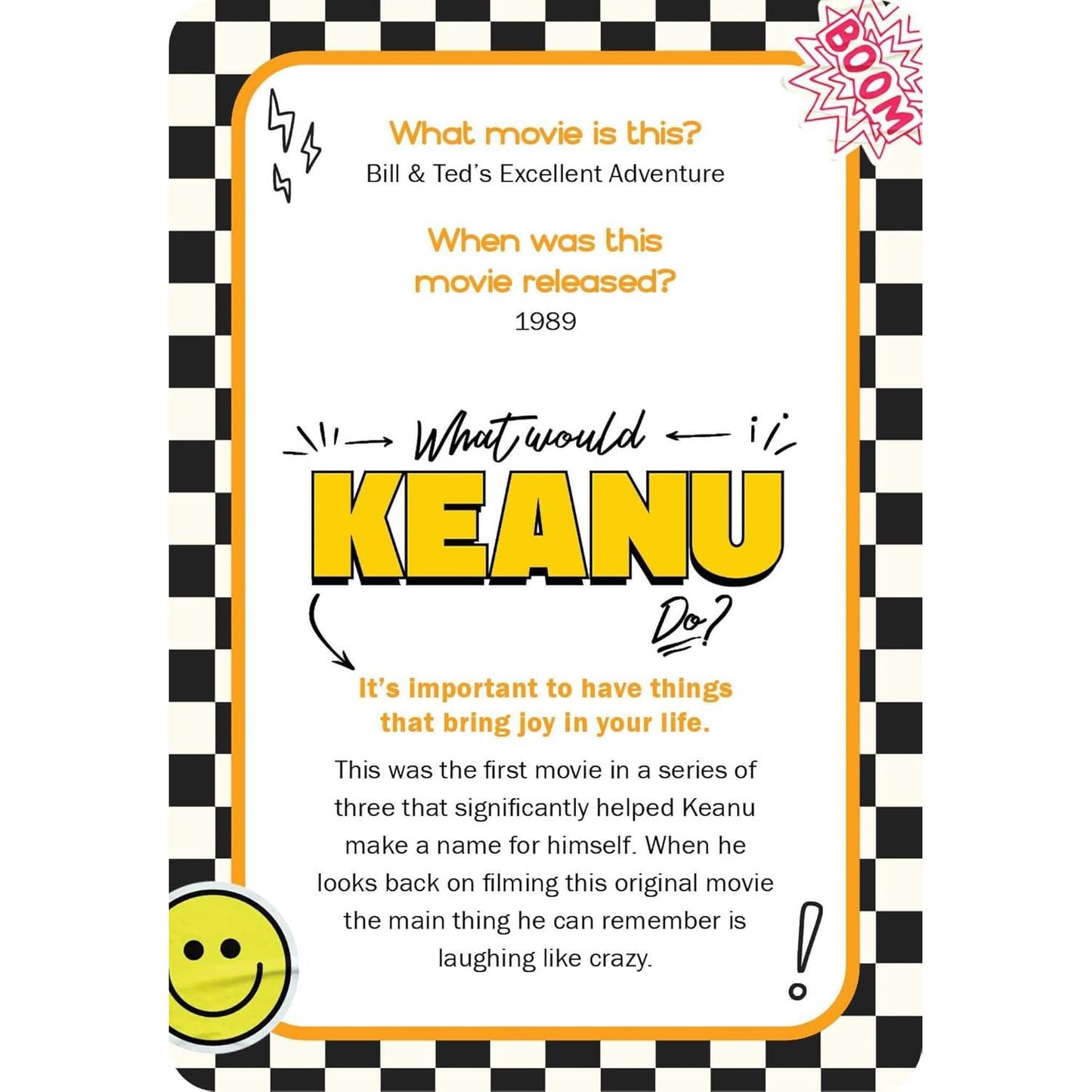 WHAT WOULD KEANU DO? INSPIRATION CARDS