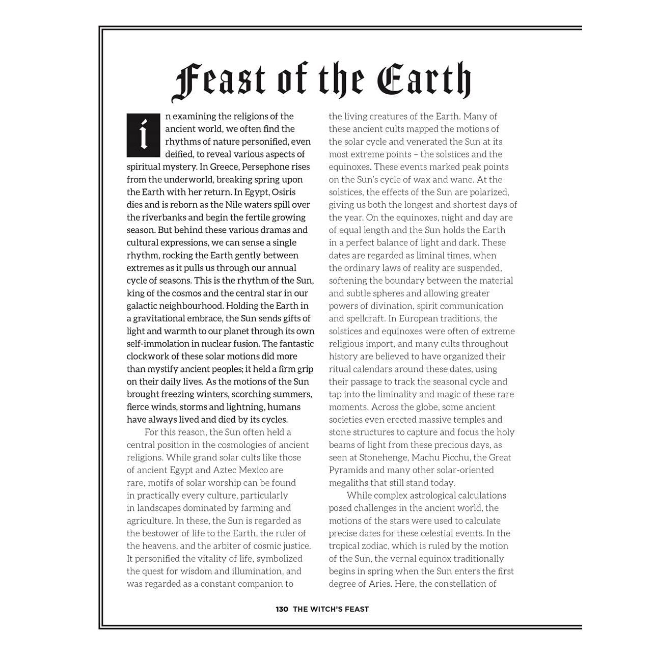 A WITCH'S FEAST: A KITCHEN GRIMOIRE