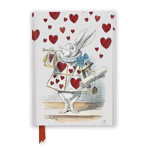 ALICE'S ADVENTURE'S IN WONDERLAND: WHITE RABBIT (FOILED MAGNETIC JOURNAL)