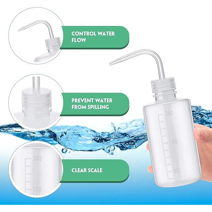 AIRBRUSH 250ML WATER BOTTLE WITH SPOUT