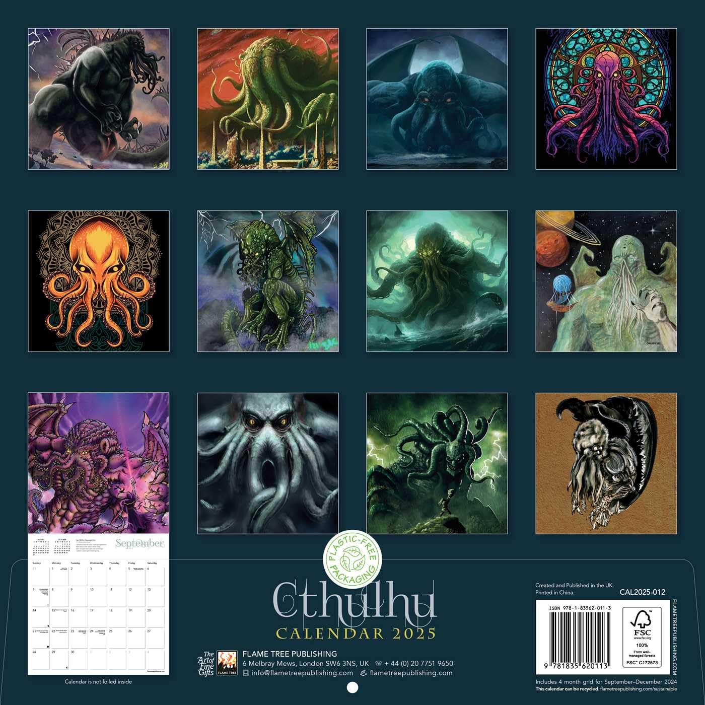 CTHULHU CALENDAR 2025