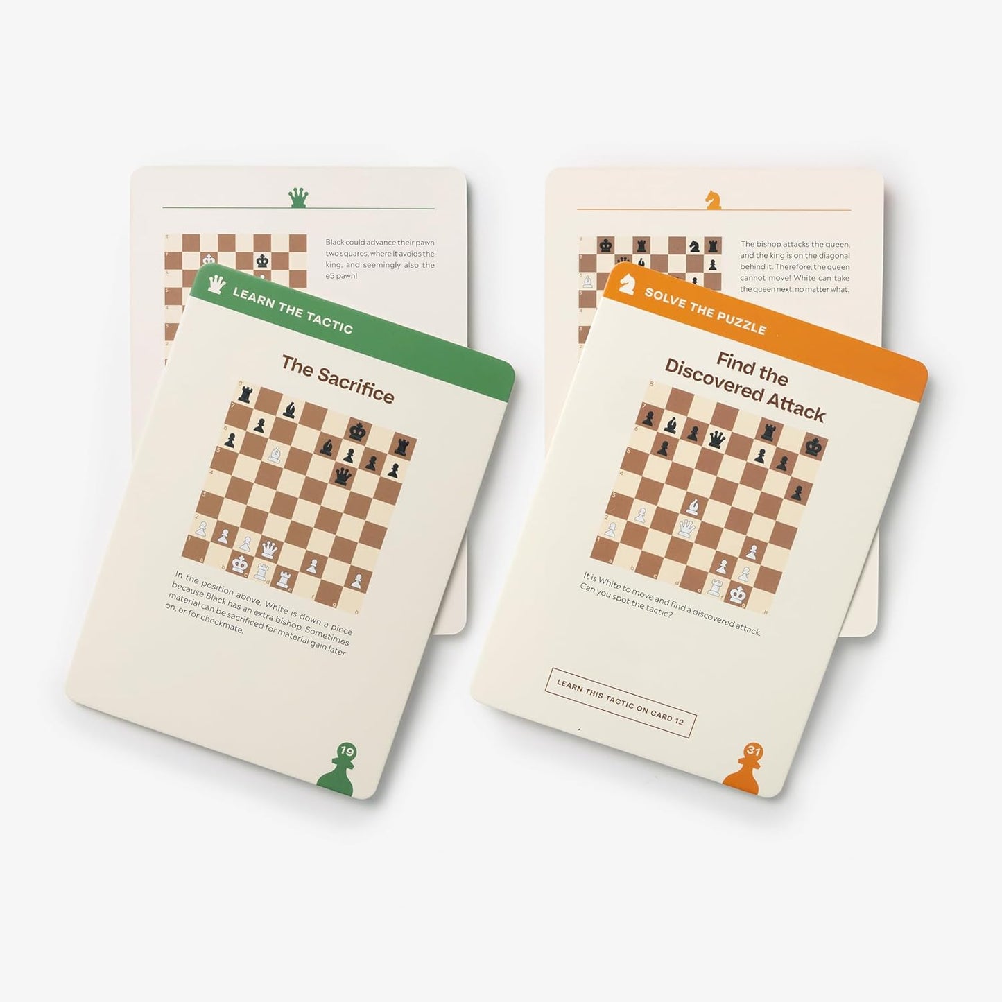 THE CHESS DECK: 50 CARDS FOR MASTERING THE BASICS BY LEVY ROZMAN