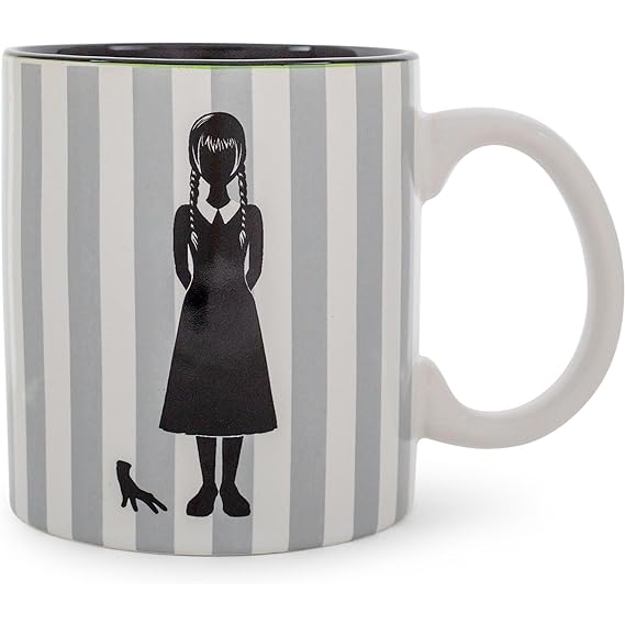 ON WEDNESDAYS WE WEAR BLACK JUMBO MUG