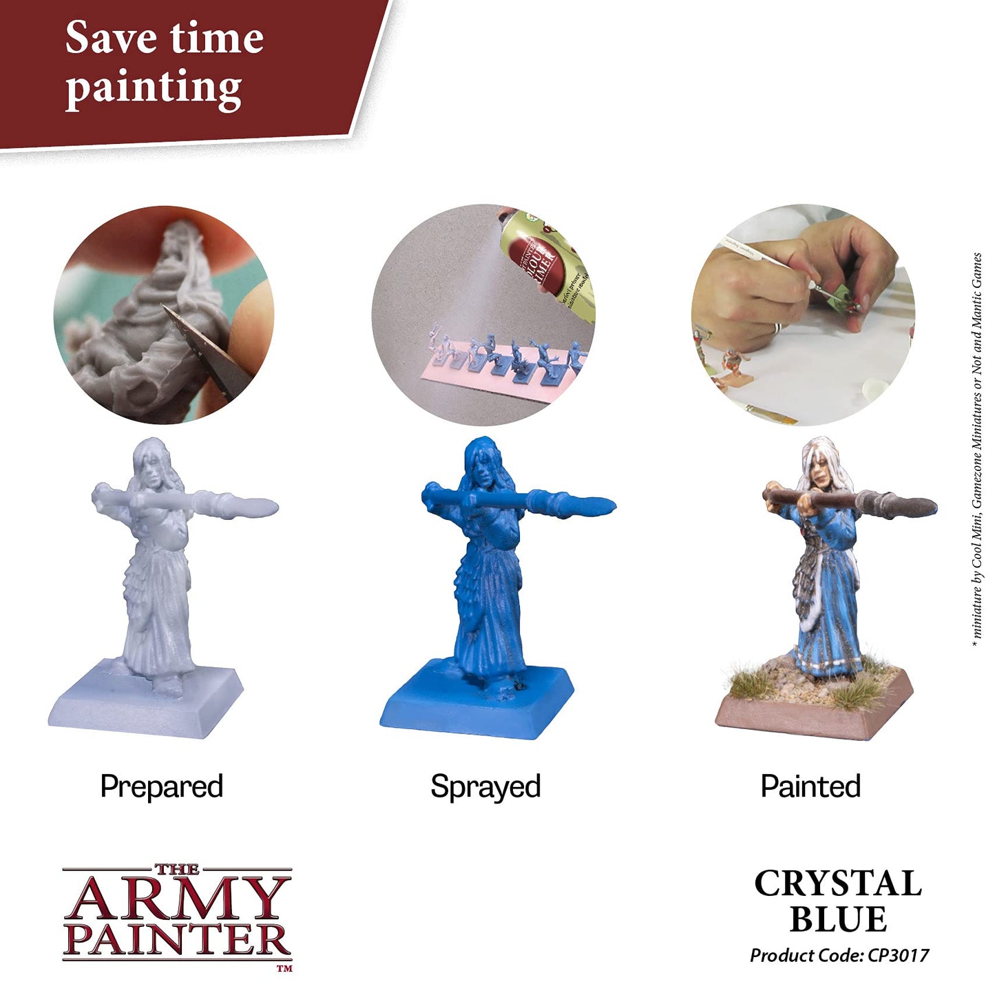 ARMY PAINTER CRYSTAL BLUE PRIMER