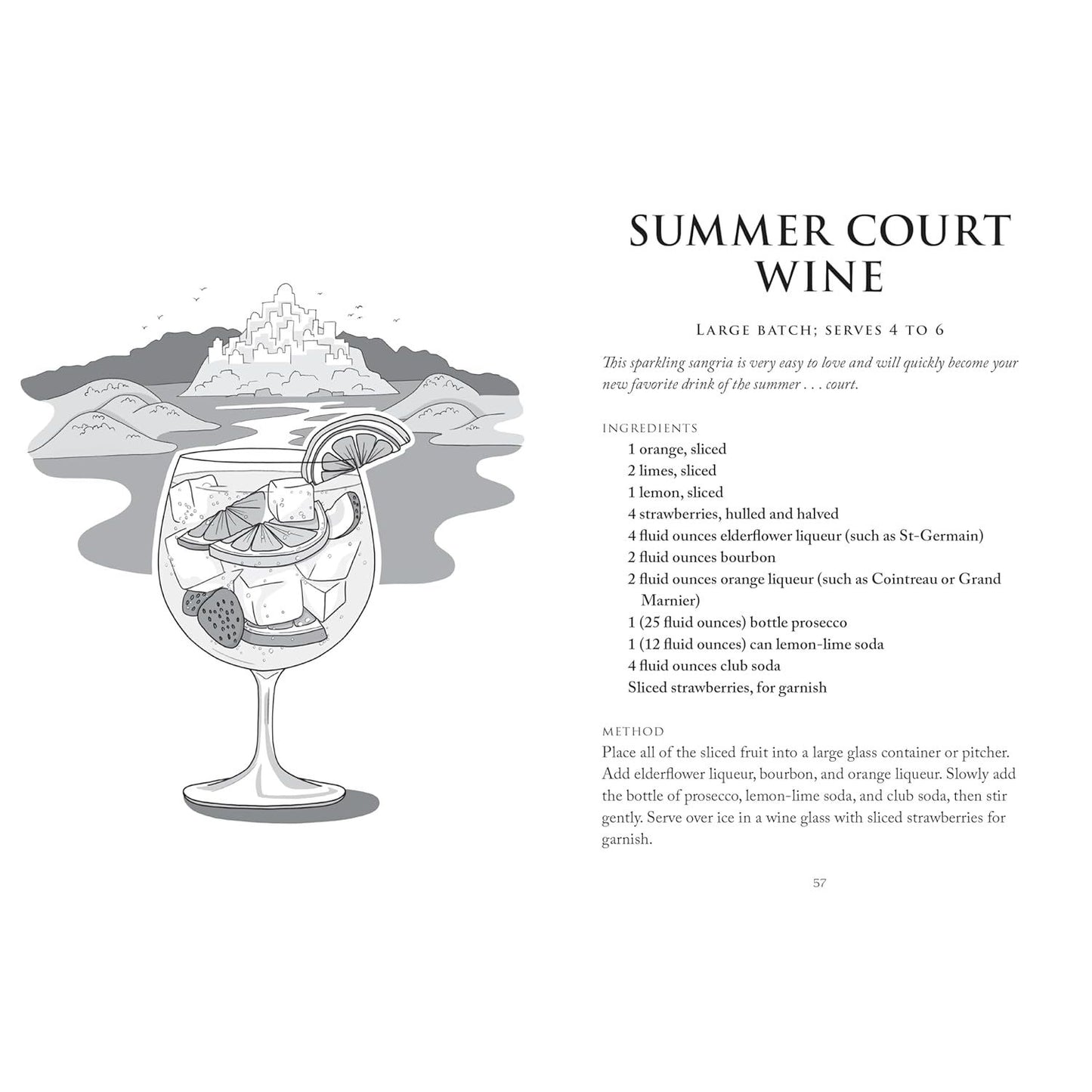 THE UNOFFICIAL A COURT OF THORNS AND ROSES COCKTAIL BOOK BY J. BECKER