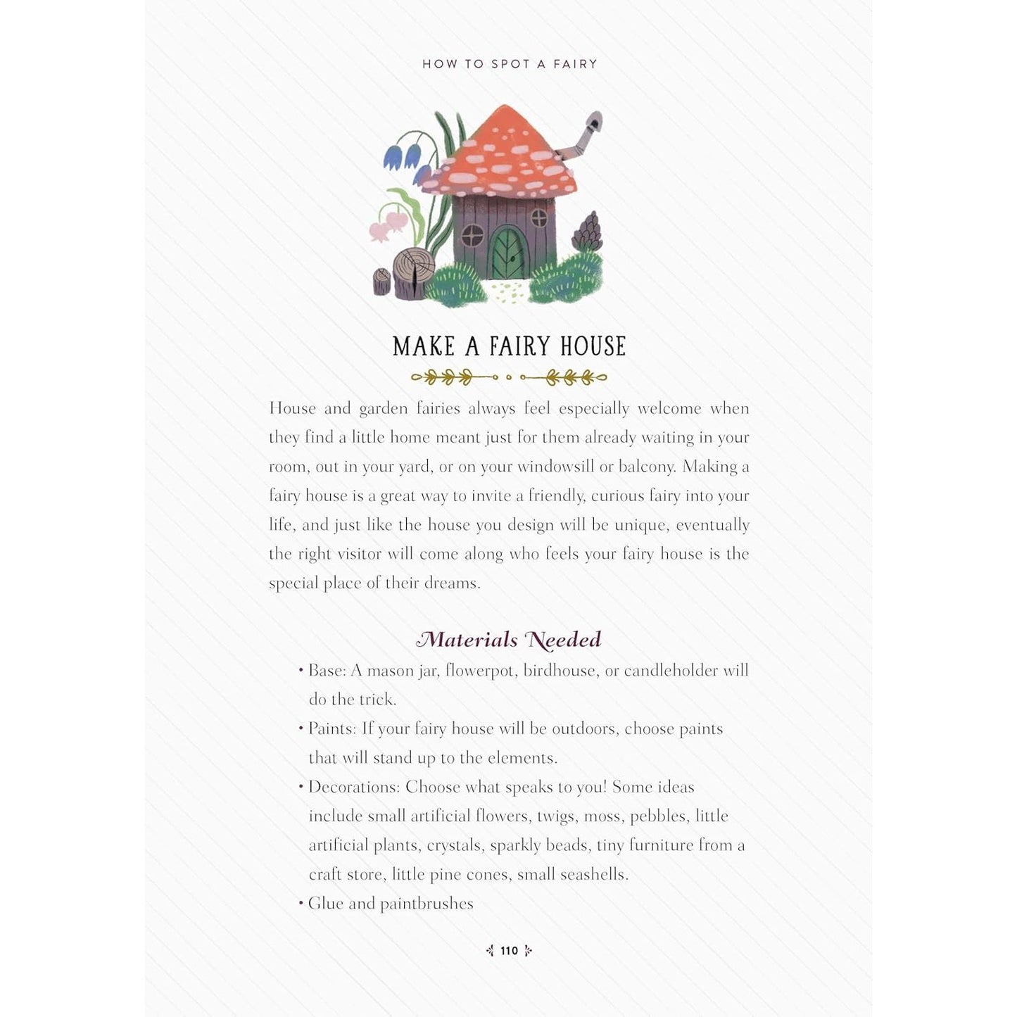 HOW TO SPOT A FAIRY: A FIELD GUIDE TO SPRITES, SLPHS, SPRIGGANS, AND MORE BY SARAH GLENN MARSH