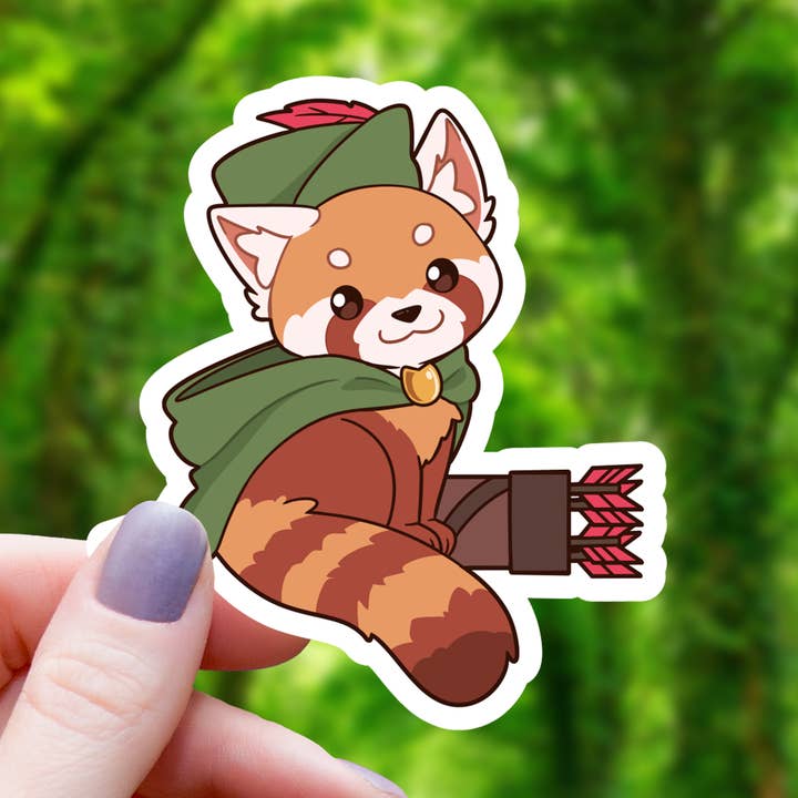 RED PANDA RANGER TTRPG STICKER