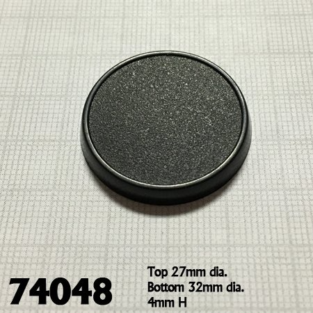 32MM ROUND GAMING BASE