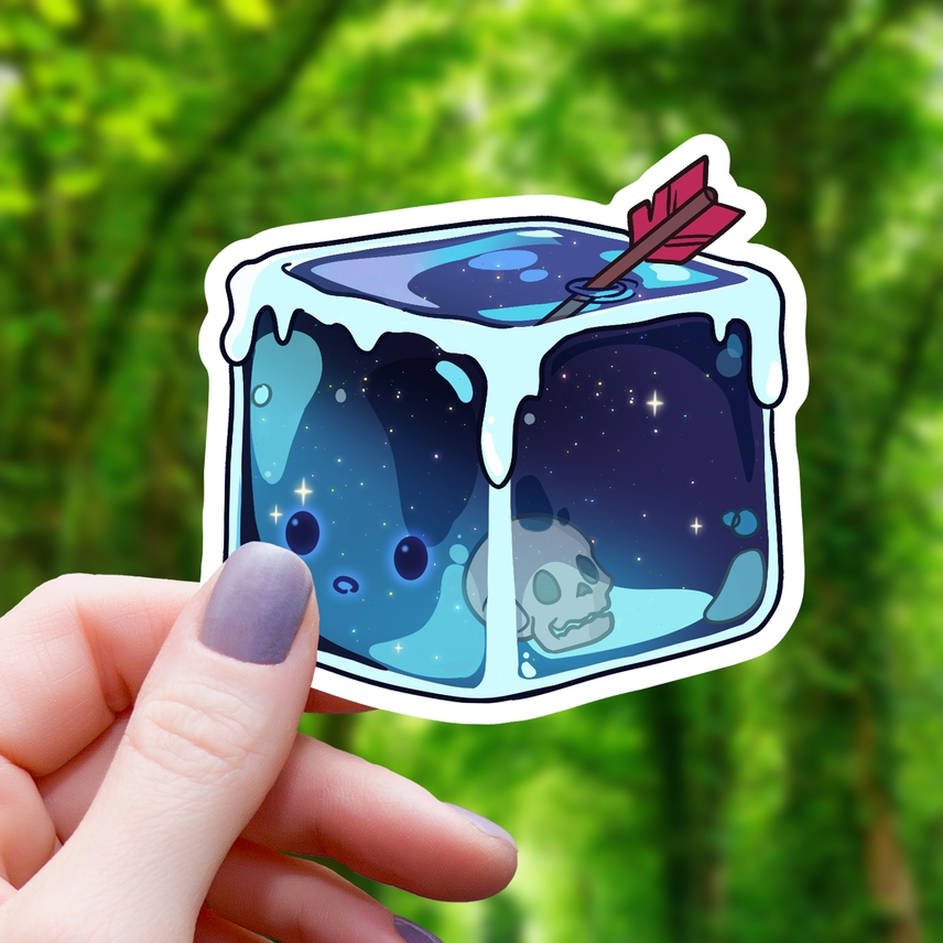 FROZEN KAWAIICUBE MONSTER STICKER