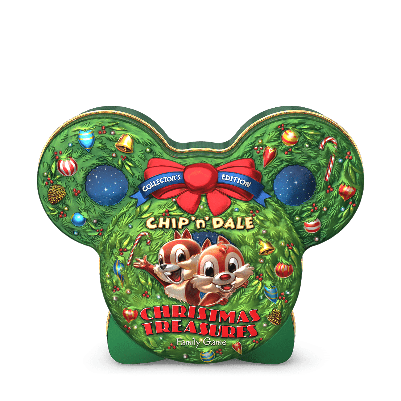 CHIP 'N' DALE CHRISTMAS TREASURES COLLECTOR'S EDITION