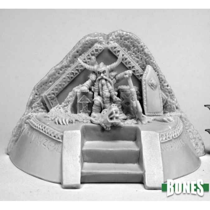 DWARF KING ON THRONE