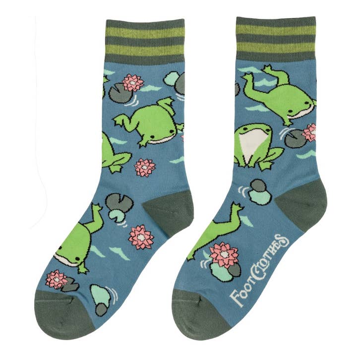 HOPPY DAYS CREW SOCKS BY FOOTCLOTHES