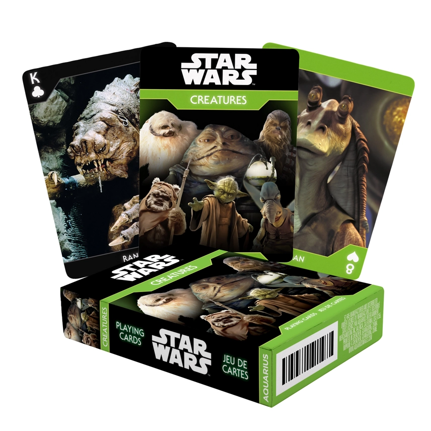 STAR WARS CREATURES PLAYING CARDS