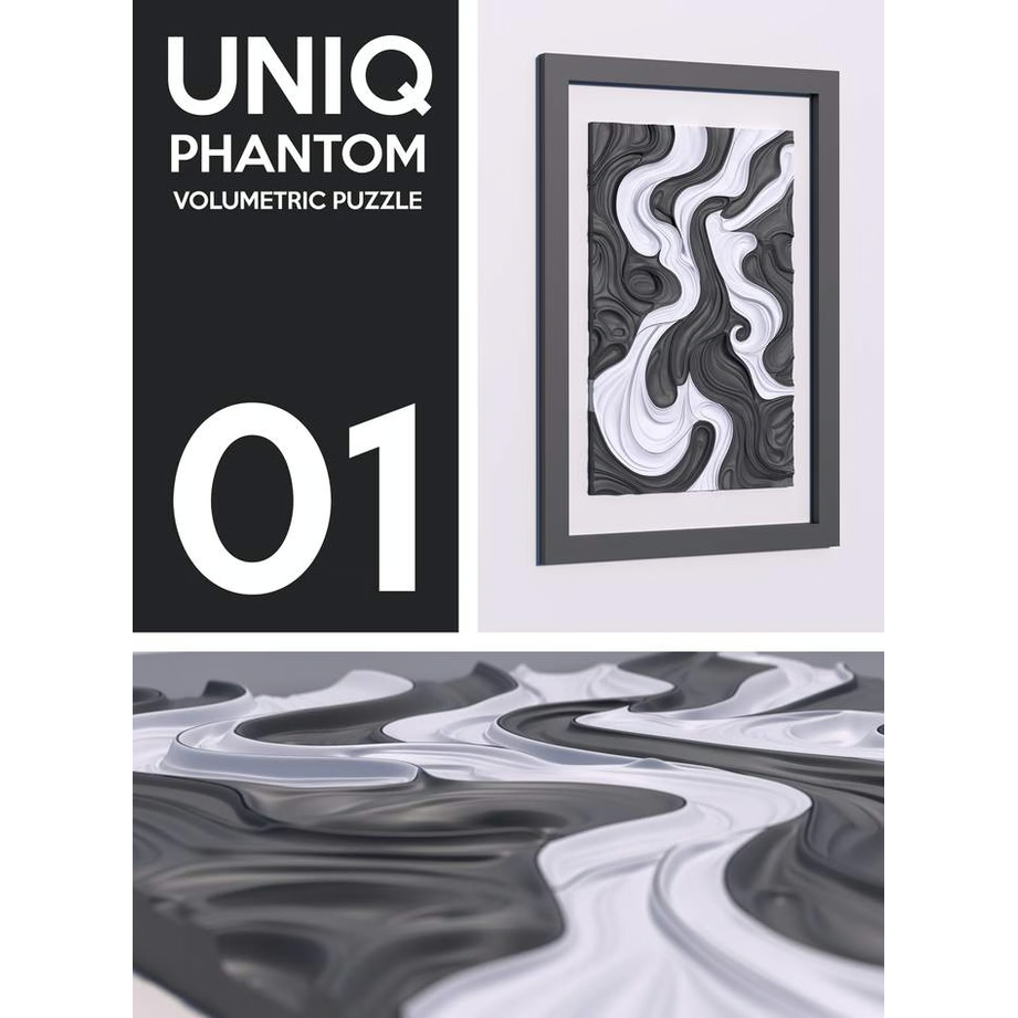 UNIQ SERIES 01 PHANTOM 3D PUZZLE