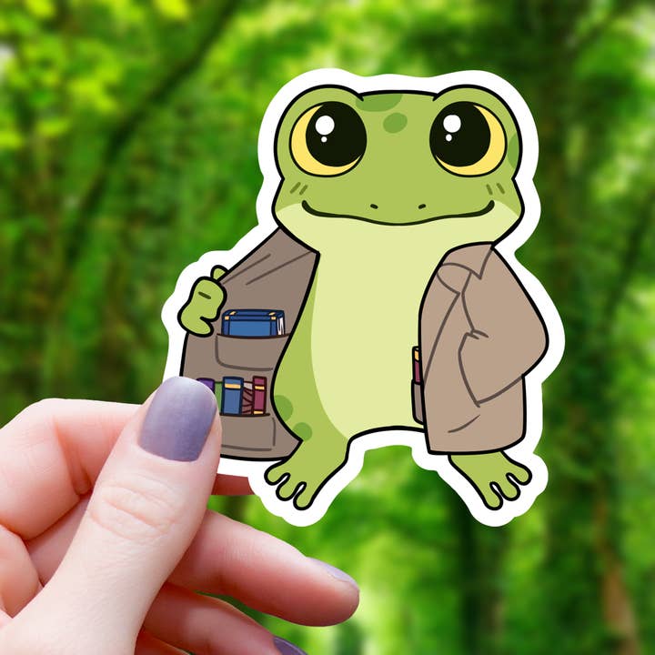 FROGGY BOOK DEALER STICKER