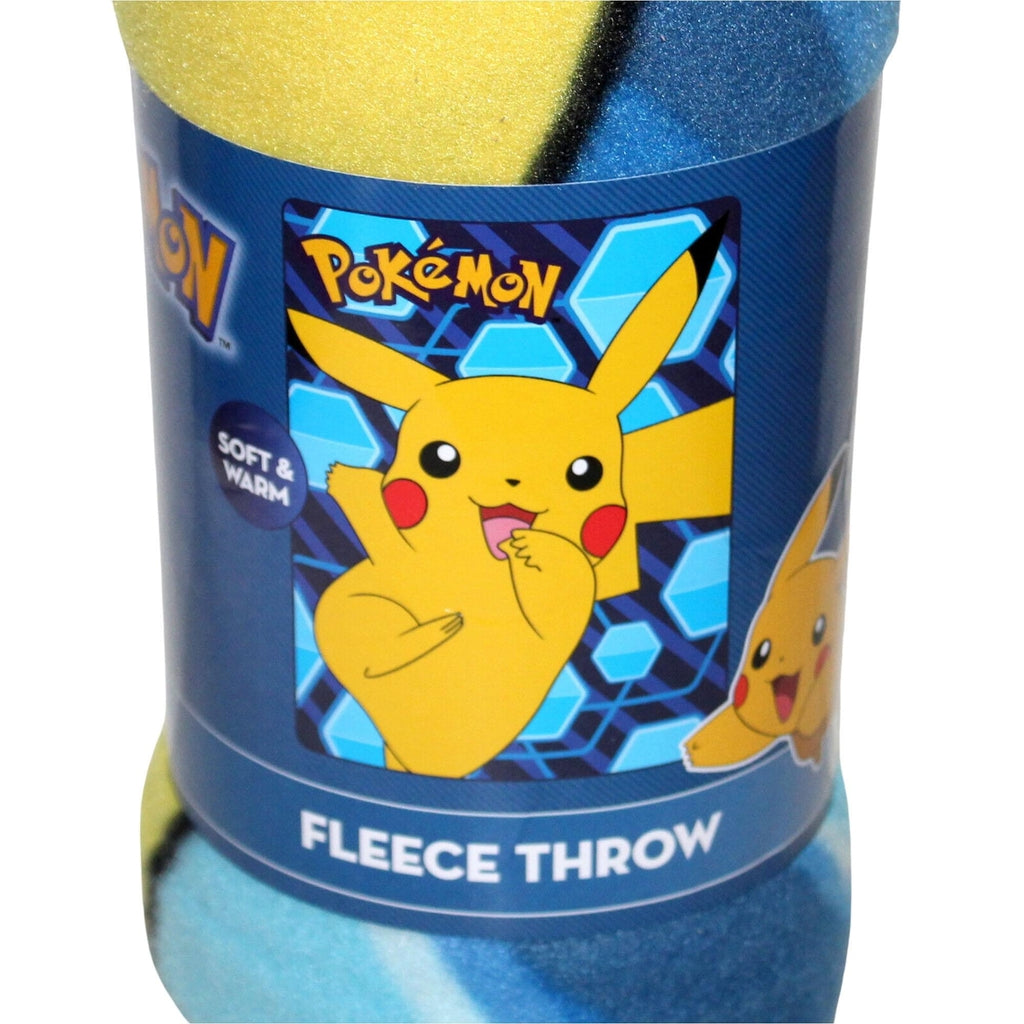 POKEMON PIKACHU FLEECE THROW BLANKET