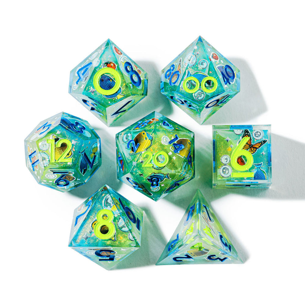 DISPEL FRUTIGER AERO 7PC DICE SET
