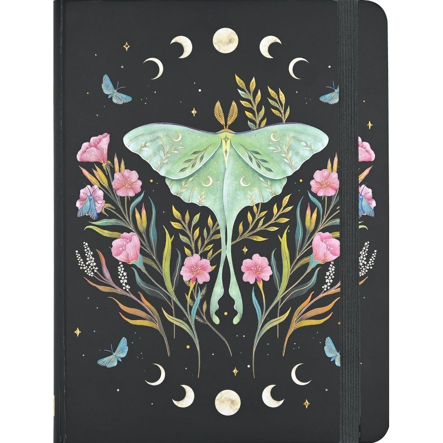 LUNA MOTH BLANK JOURNAL