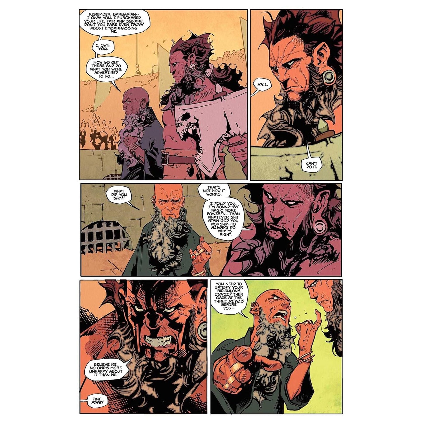 BARBARIC GRAPHIC NOVEL