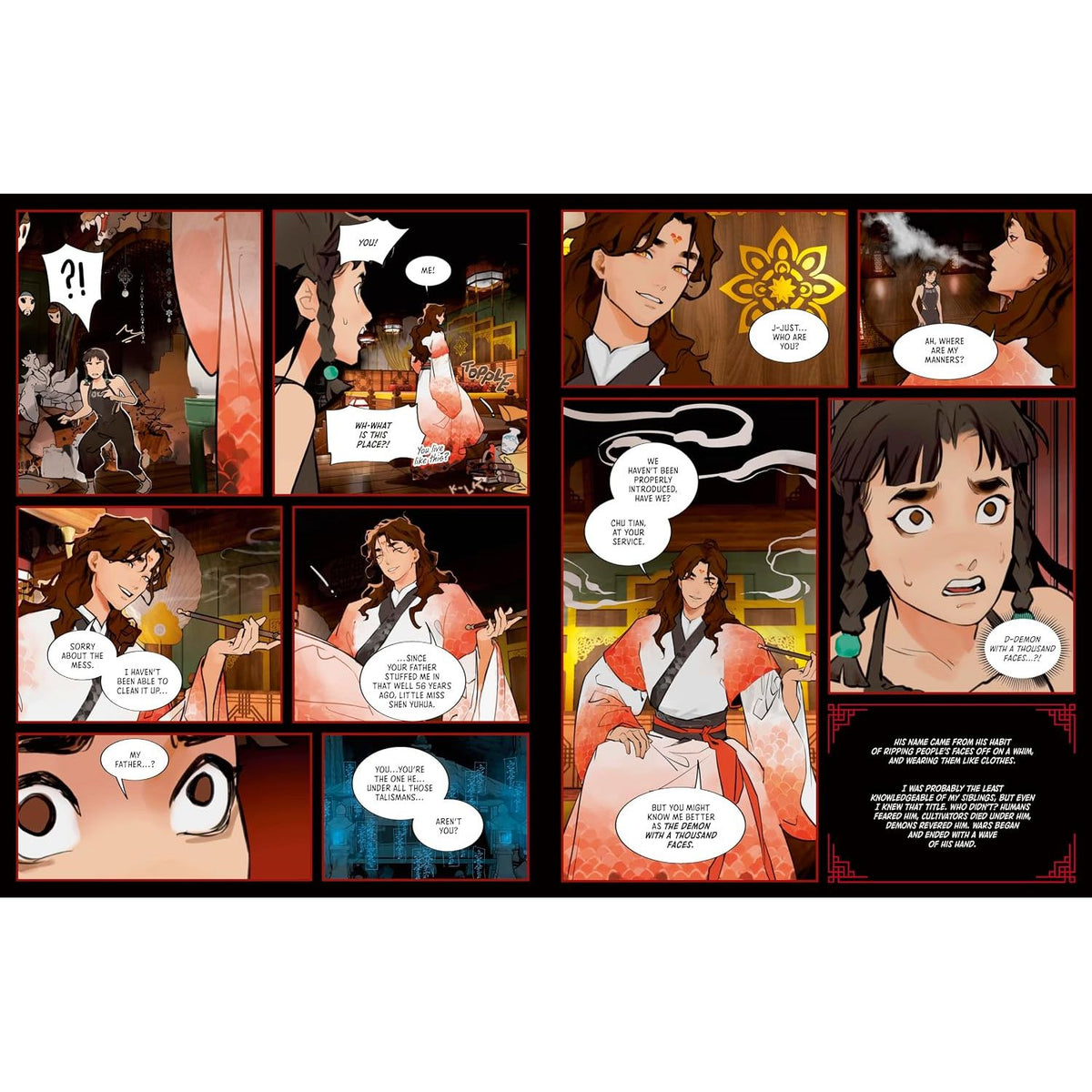 DAUGHTER OF A THOUSAND FACES: VOLUME 1 (THE COMIC) BY VELINXI