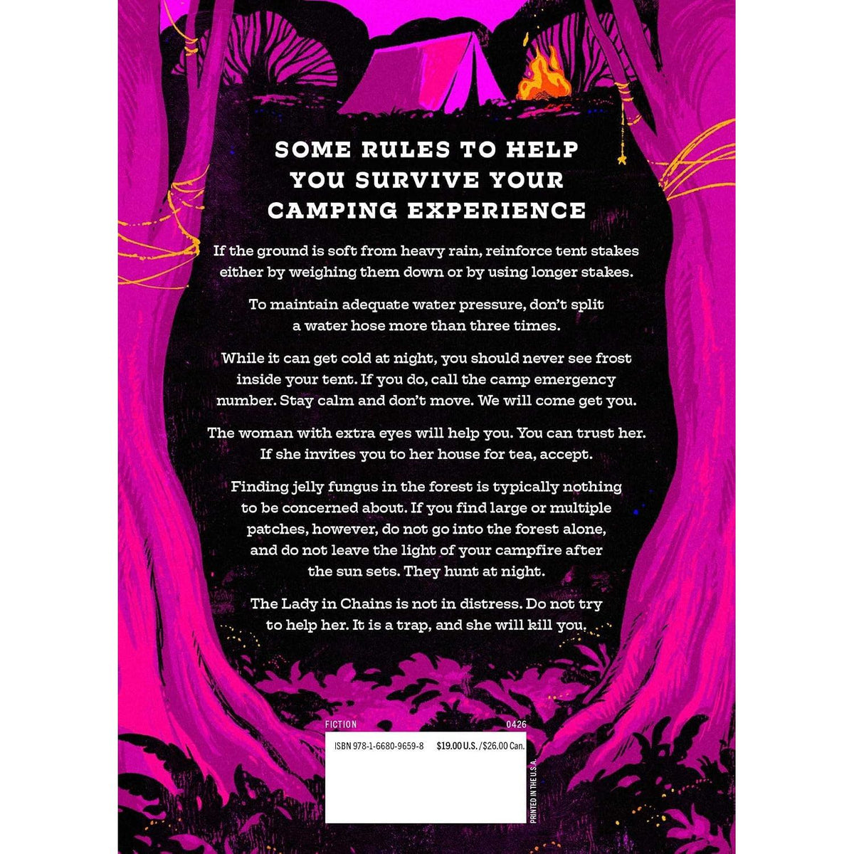 HOW TO SURVIVE CAMPING: THE LADY IN CHAINS BY BONNIE QUINN