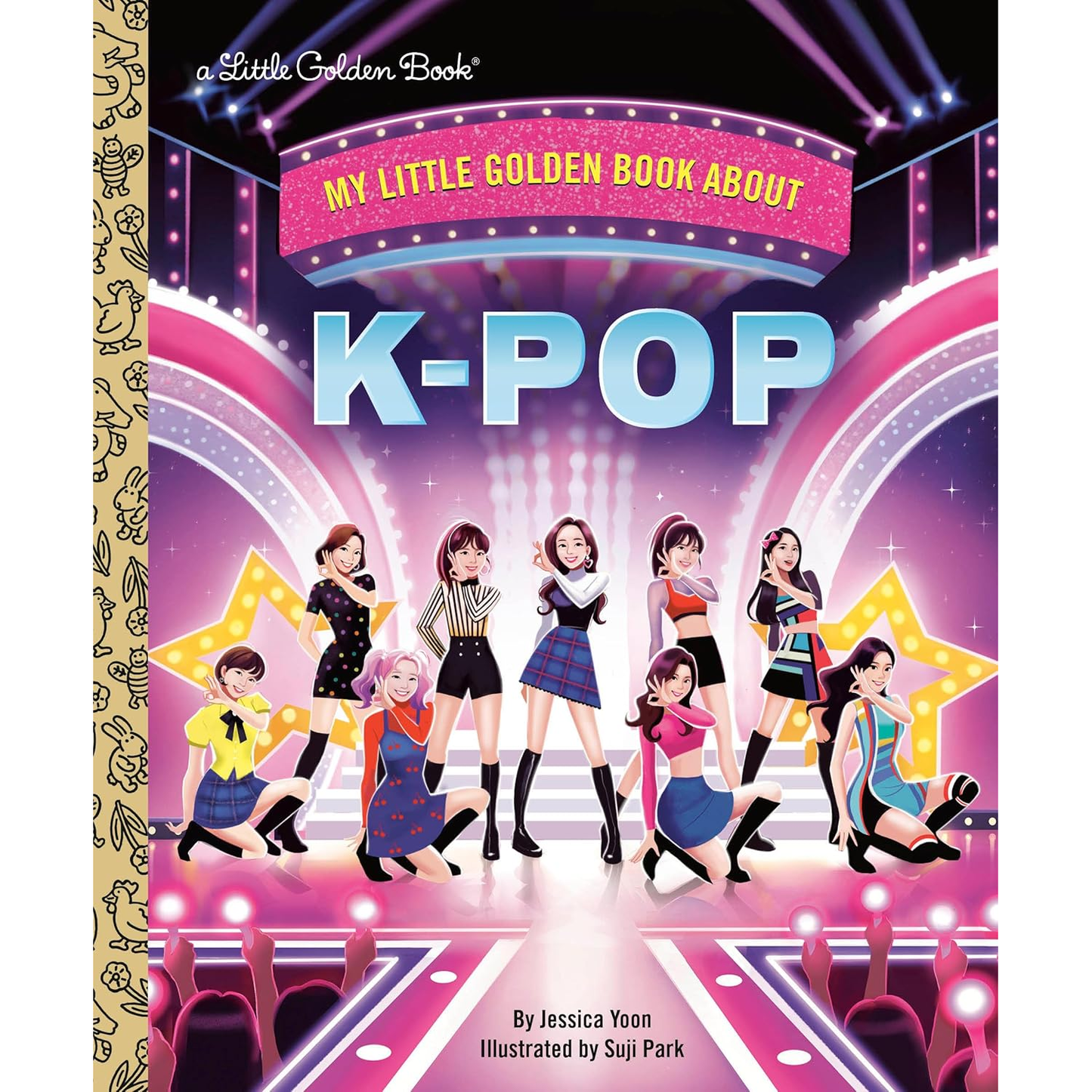 MY LITTLE GOLDEN BOOK ABOUT K-POP BY JESSICA YOON, ILLUSTRATED BY SUJI PARK