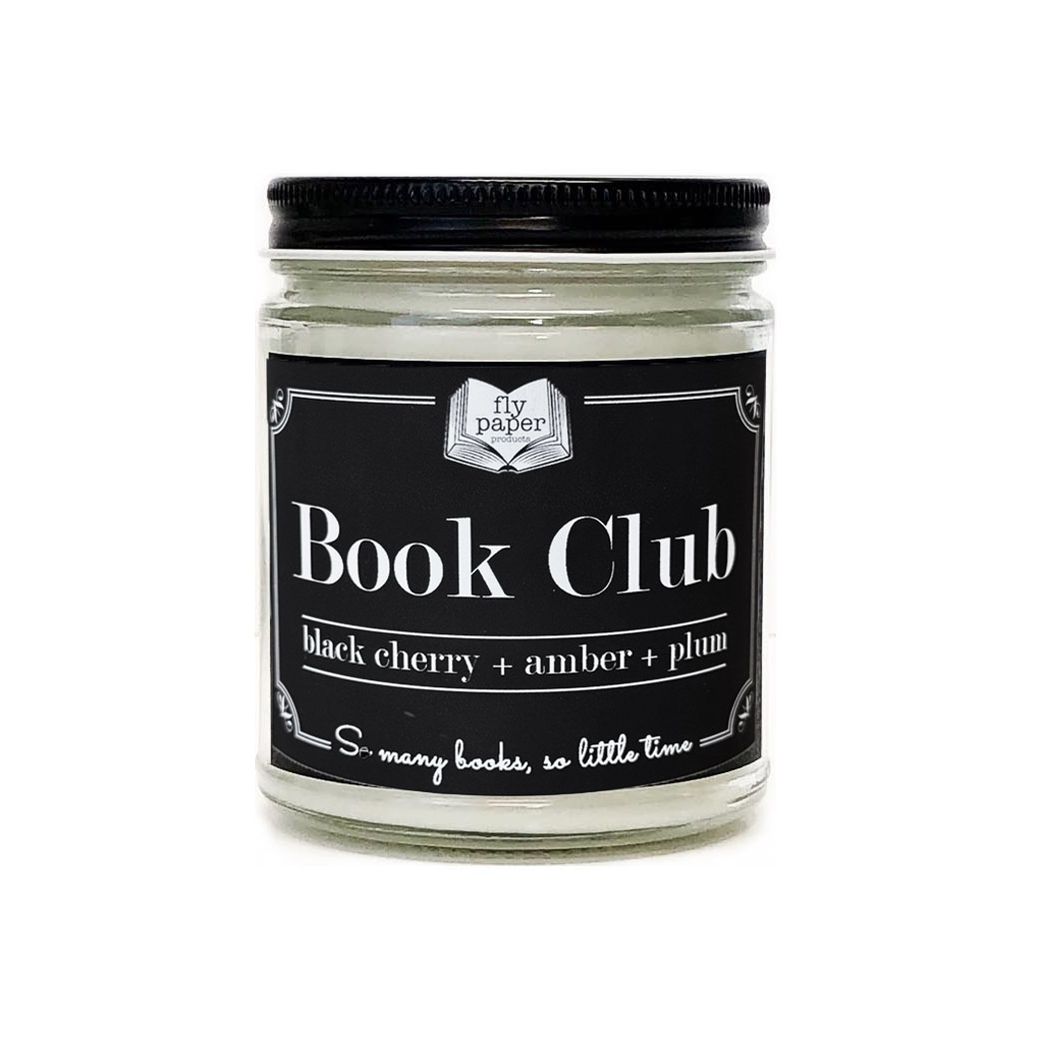 BOOK CLUB JAR CANDLE
