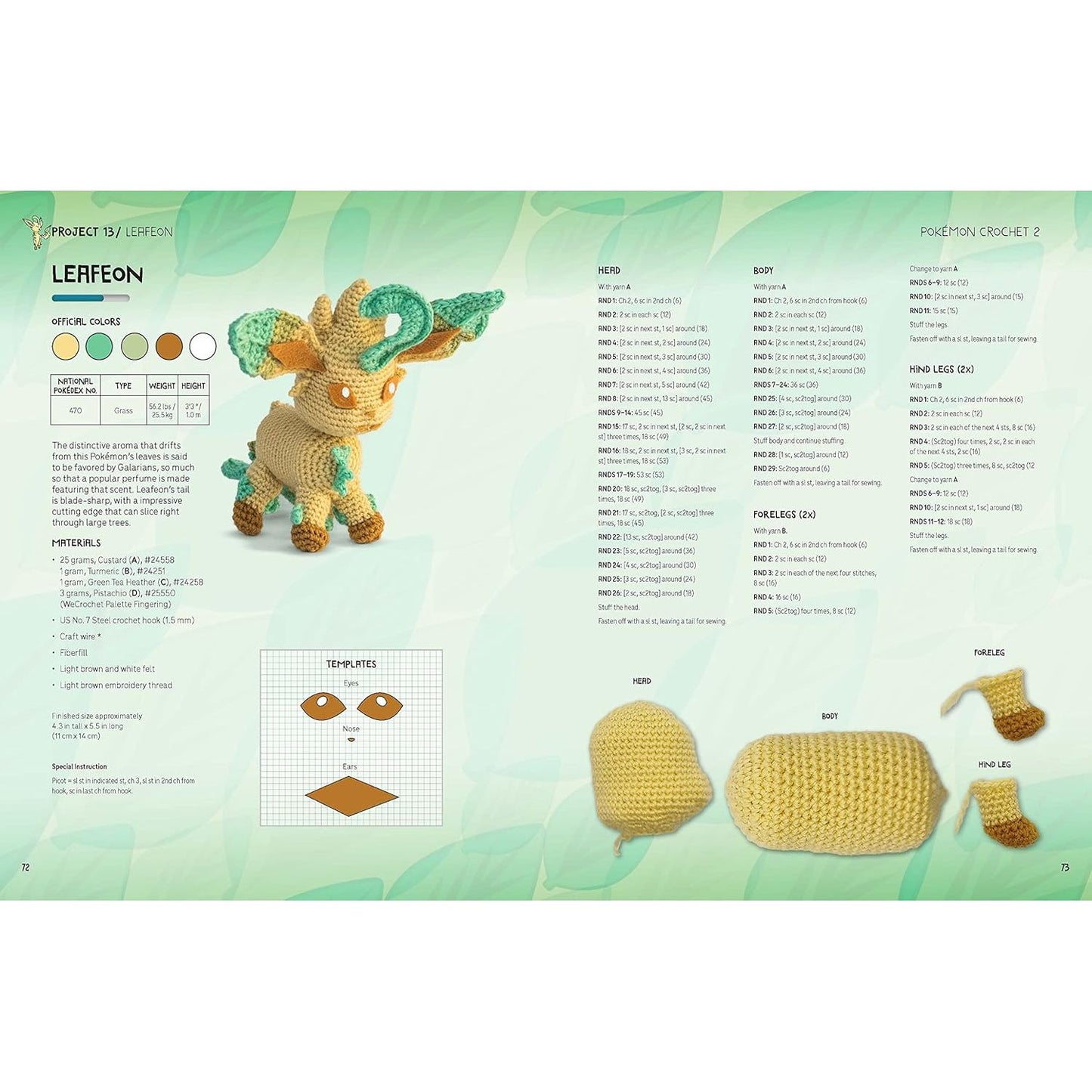 POKEMON CROCHET VOL 2 BY LEE SARTORI