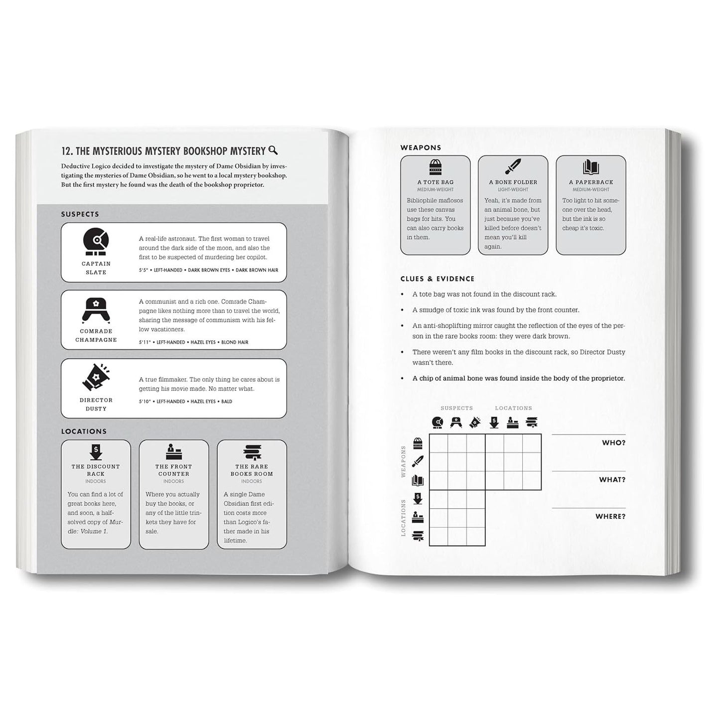 MURDLE- VOLUME 1: 100 ELEMENTARY TO IMPOSSIBLE MYSTERIES TO SOLVE USING LOGIC, SKILL,A ND THE POWER OF DEDUCTION