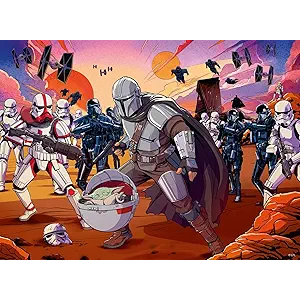 STAR WARS MANDALORIAN 200PC XXL PUZZLE