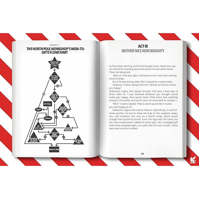 MERRY MURDLE: 25 FIENDISHLY FESTIVE LOGIC PUZZLES