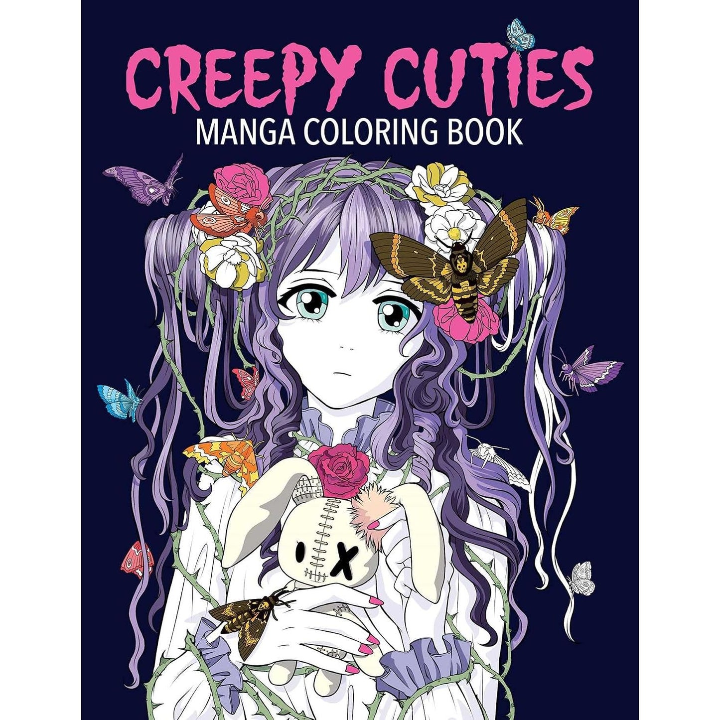 CREEPY CUTIES MANGA COLORING BOOK