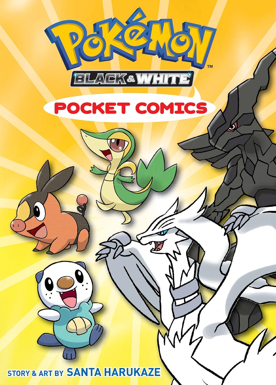 POKEMON BLACK & WHITE POCKET COMICS BY SANTA HARUKAZE