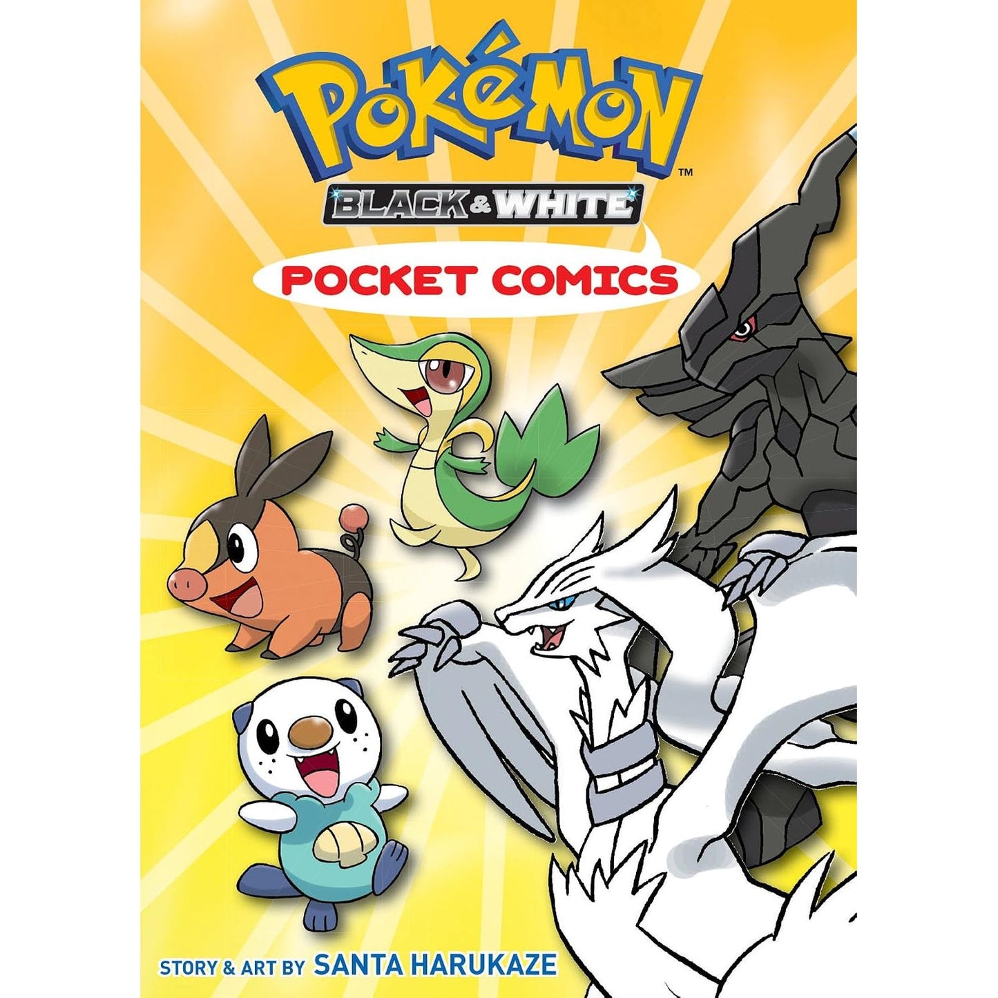 POKEMON BLACK & WHITE POCKET COMICS BY SANTA HARUKAZE