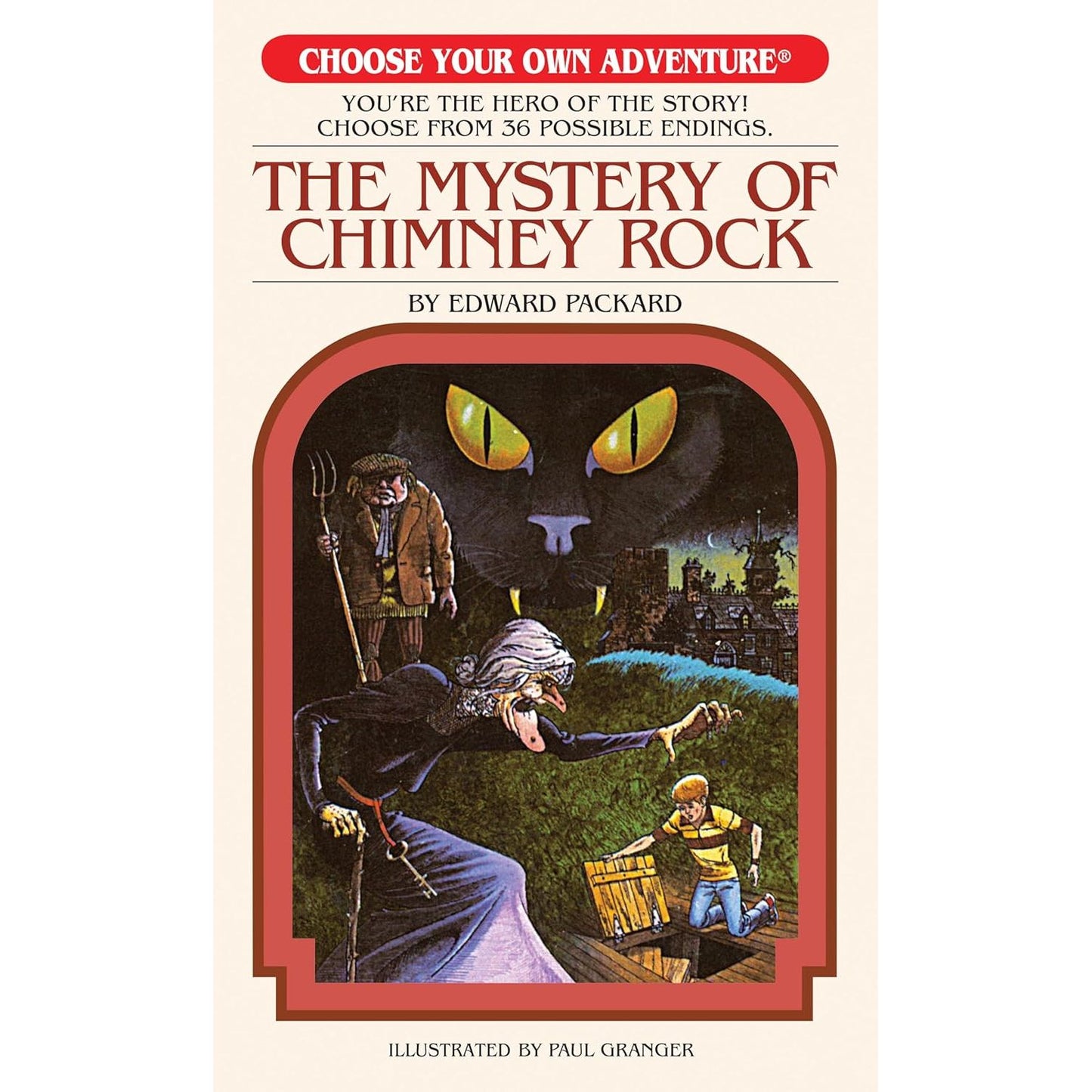 THE MYSTERY OF CHIMNEY ROCK (CHOOSE YOUR OWN ADVENTURE RETRO SERIES) BY EDWARD PACKARD