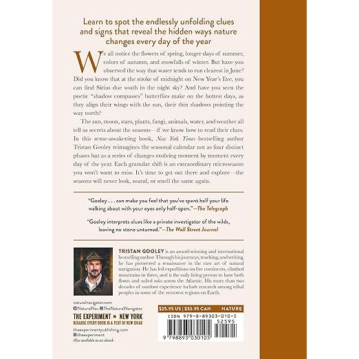 THE HIDDEN SEASONS: A CALENDAR OF NATURE'S CLUES (NATURAL NAVIGATION) BY TRISTAN GOOLEY