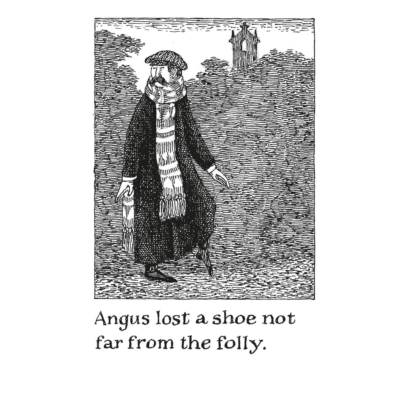 THE HELPLESS DOORKNOB (A SHUFFLED STORY) BY EDWARD GOREY