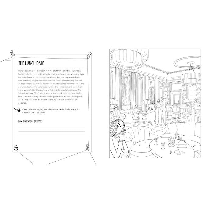 COLOR AND SOLVE: HAUNTED HIGHRISE: COLOR THE CRIME SCENE, ANALYZE THE CLUES, AND SOLVE THE MURDER MYSTERY!