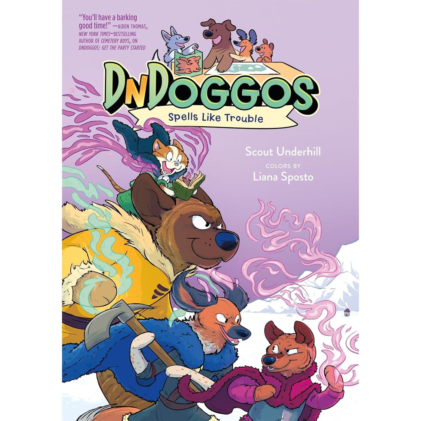 DNDOGGOS: SMELLS LIKE TROUBLE BY SCOUT UNDERHILL AND LIANA SPOSTO