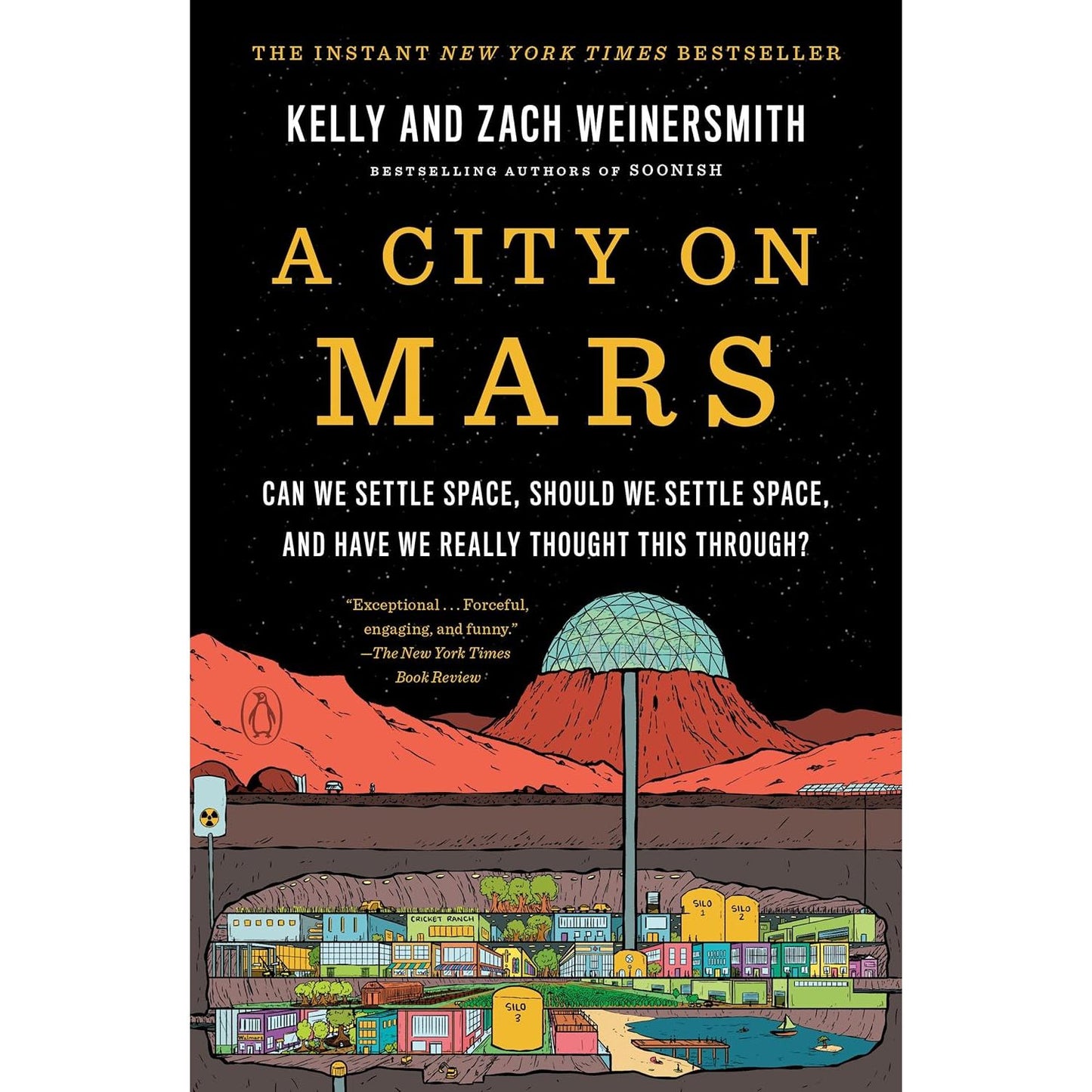 A CITY ON MARS BY KELLY AND ZACH WEINERSMITH