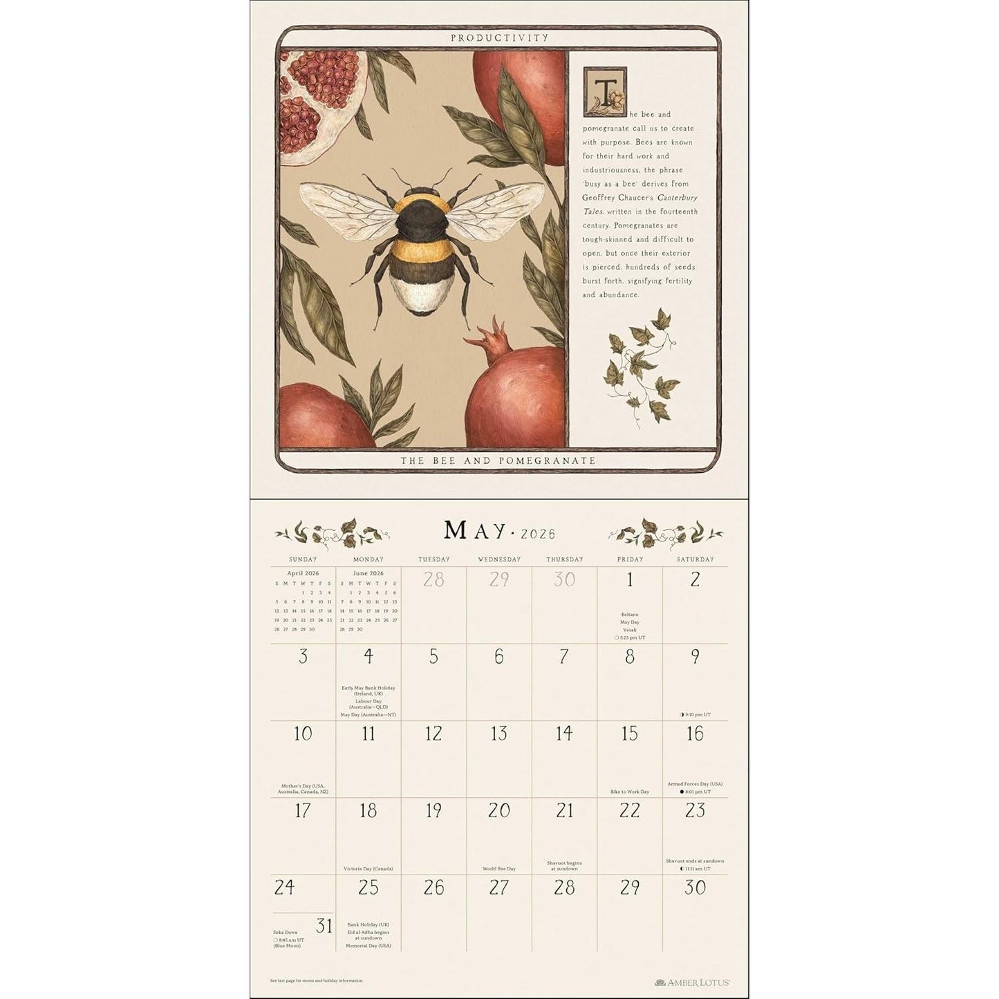 WOODLAND WARDENS CALENDAR 2026