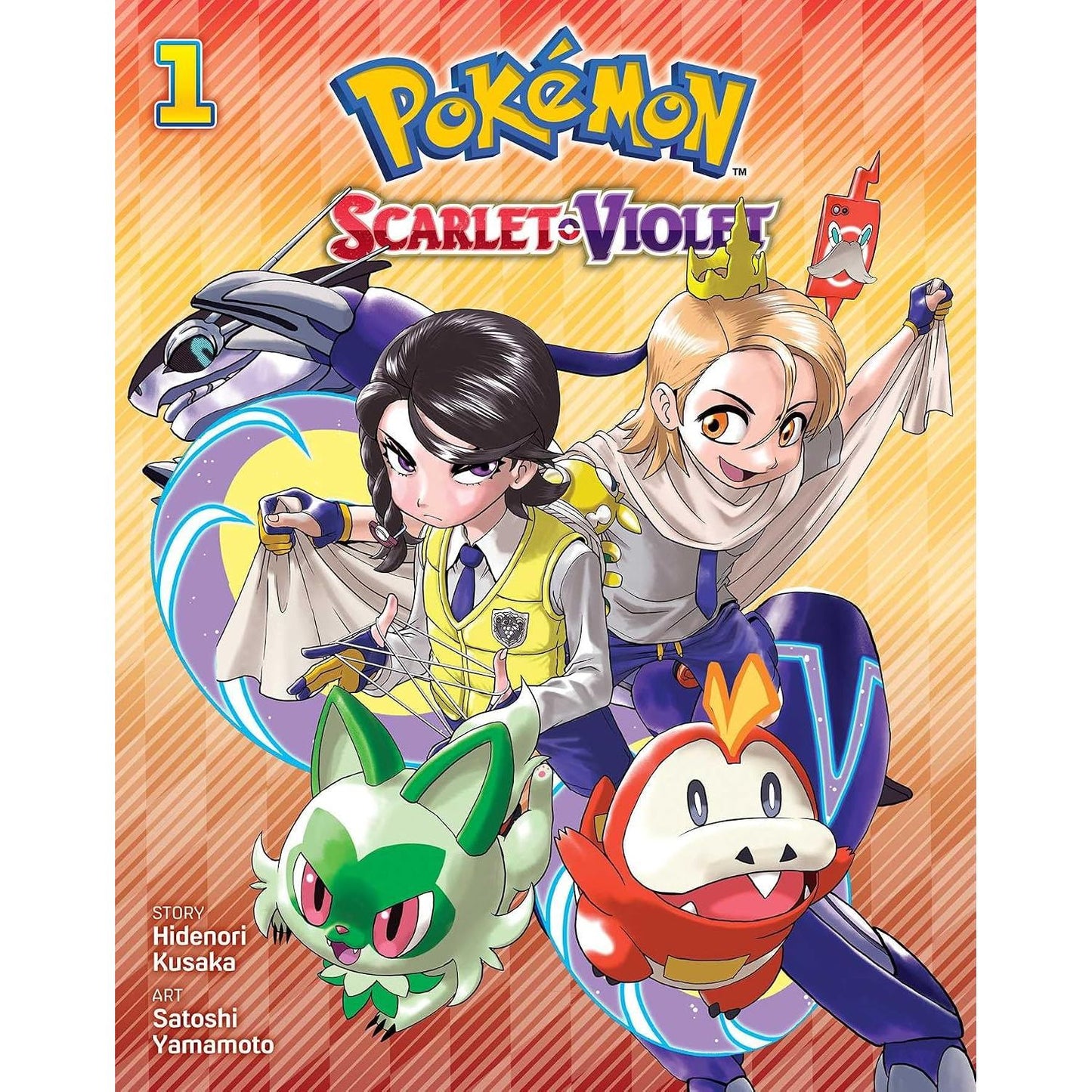 POKEMON SCARLET & VIOLET VOLUME 1 BY HIDENORI KUSAKA AND SATOSHI YAMAMOTO