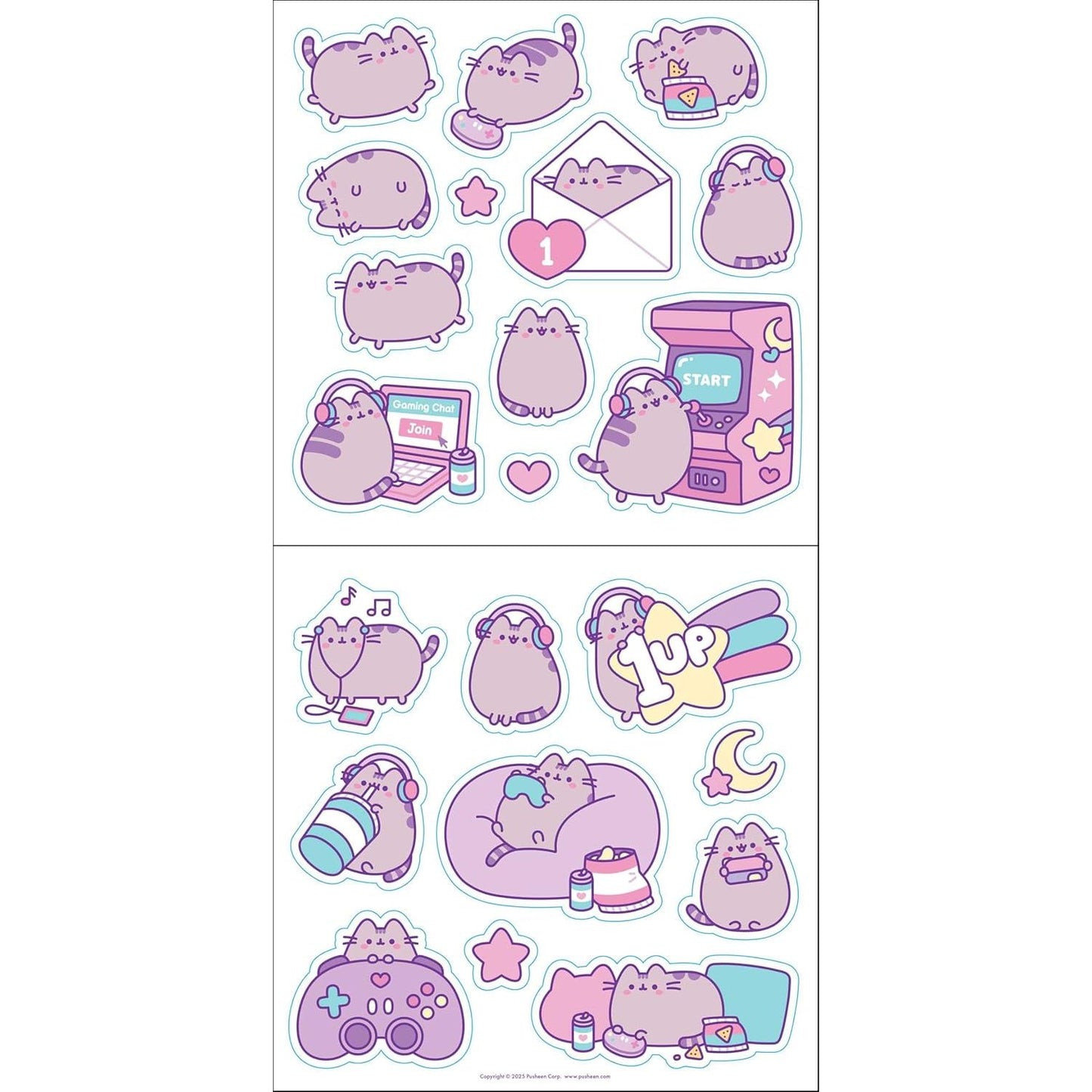 PUSHEEN DAY OFF PLANS 2026 WALL CALENDAR